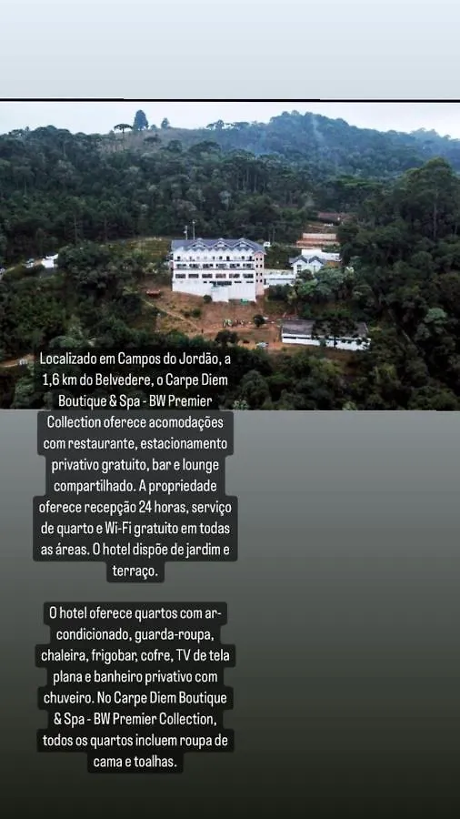 Carpe Diem Boutique & Spa Campos do Jordao Apartment